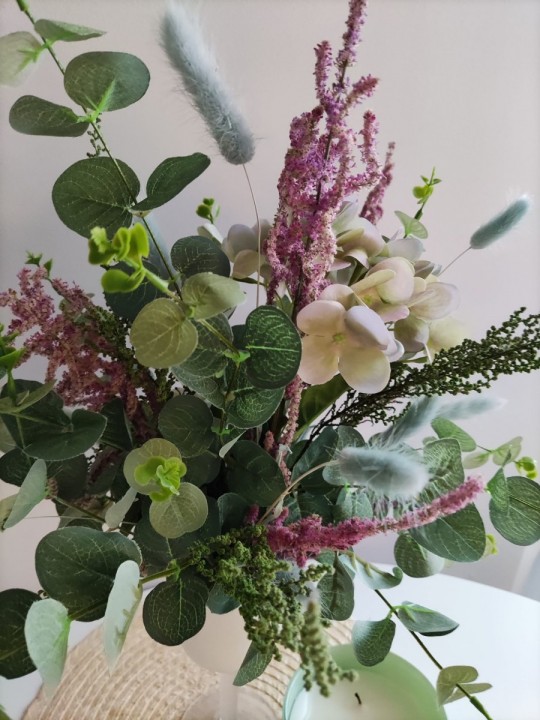 Dried composition in vase 40cm photo #2