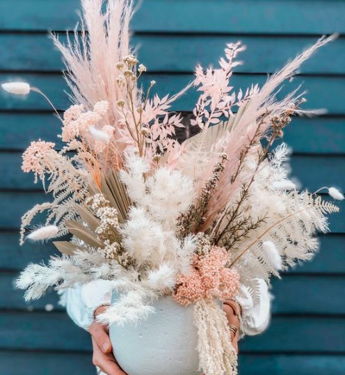 Dried flower arrangements 90H photo #1