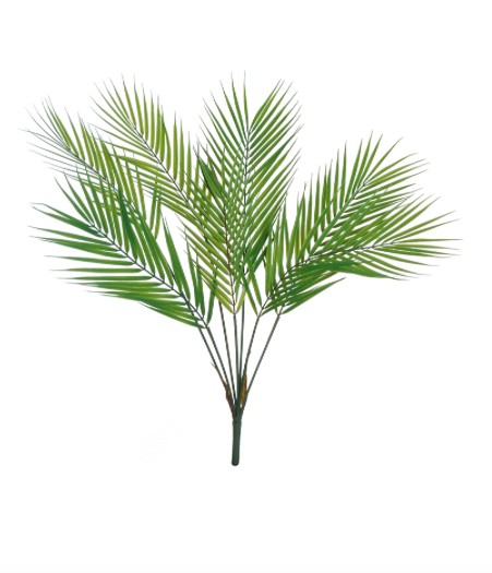 PLASTIC ARECA PALM BUSH X7, 75 CM photo #1