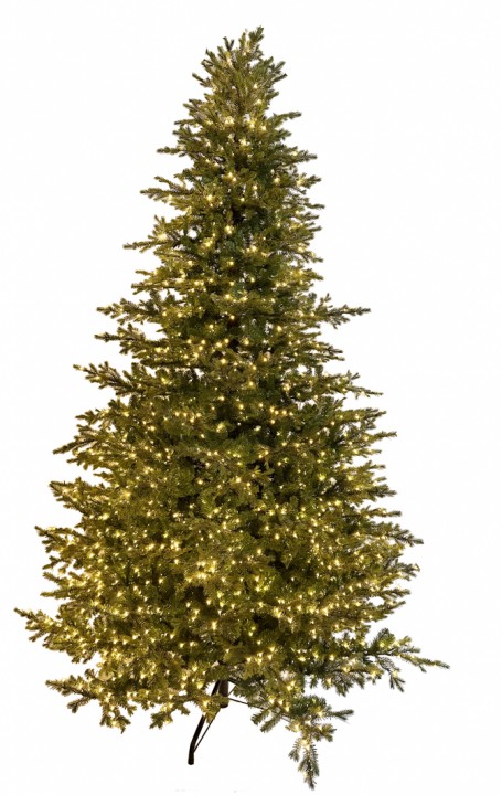 Mākslīgā eglīte ar lampiņām 2400LED EU 340cm photo #1