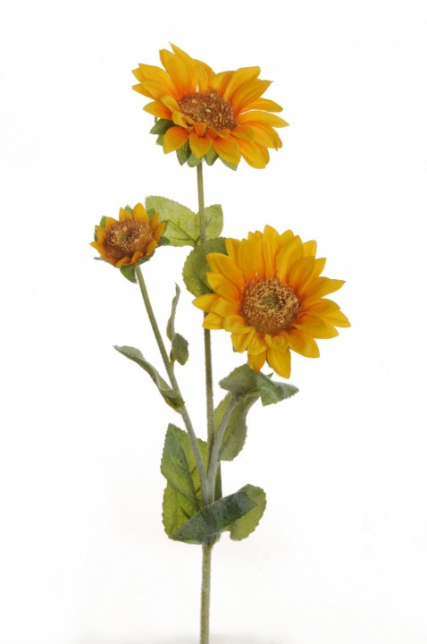 SUNFLOWER SPRAY 63,5 CM. photo #1