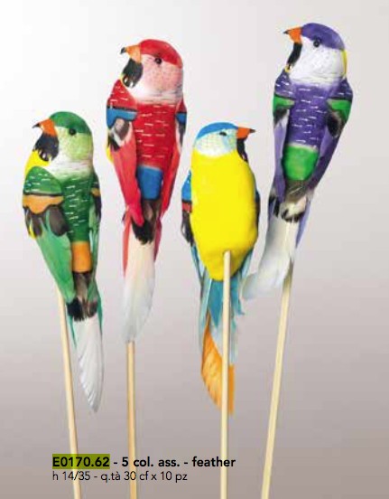 DECORATIVE BIRD H14 photo #1